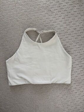 Girlfriend collective High Neck Tank Top in Off-White